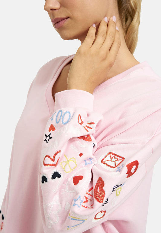 Smith&Soul Sweatshirt - mit Motivprint Love