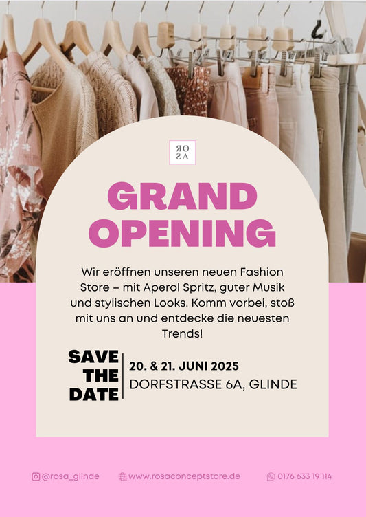 💫 GRAND OPENING – FASHION, FRIENDS & FEEL-GOOD-VIBES