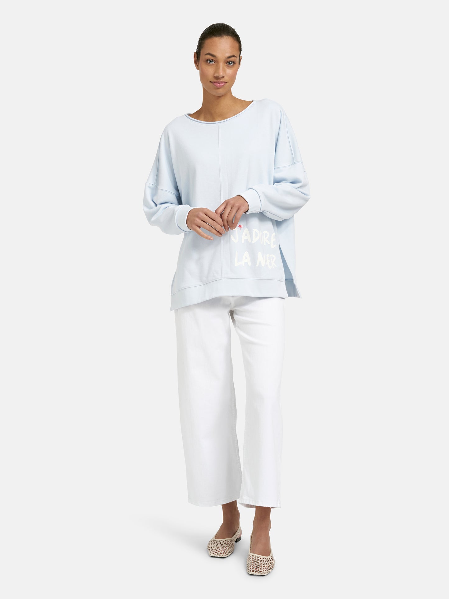 Smith&Soul Sweatshirt - mit Motivprint J'adore.....