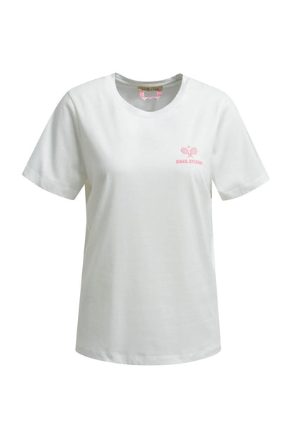 Smith&Soul - T-Shirt mit Tennisprint