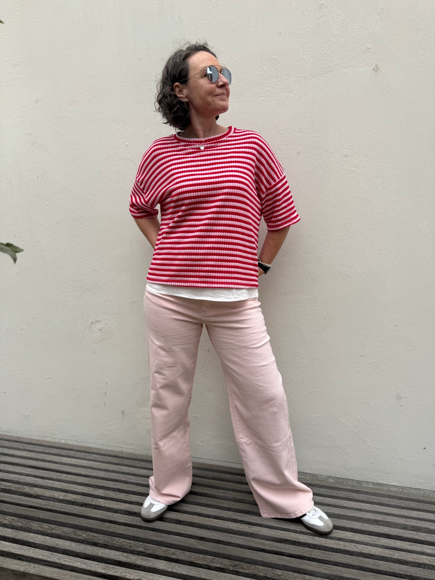 By Rosa - Denim mit geradem Beim