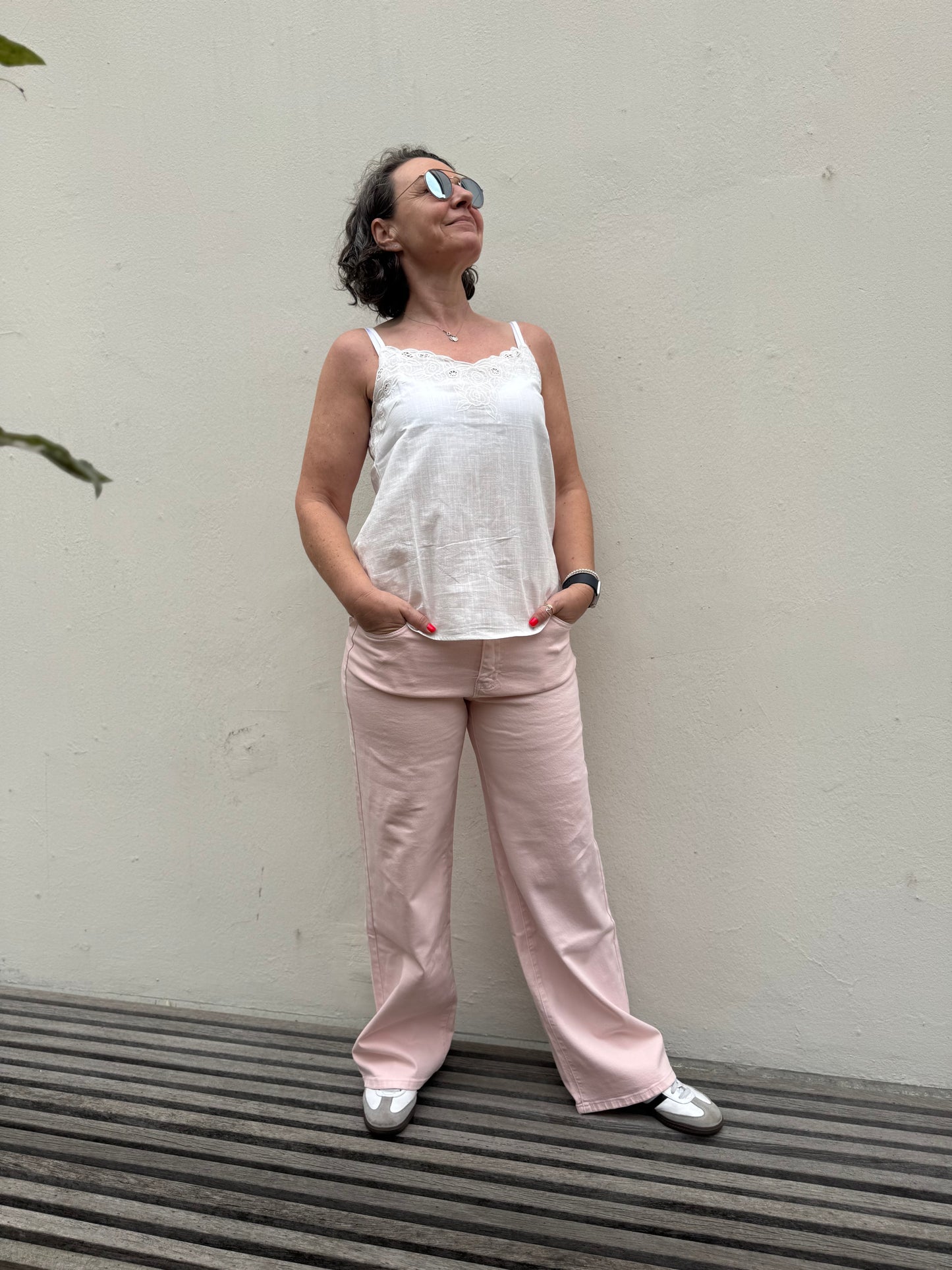 By Rosa - Denim mit geradem Beim