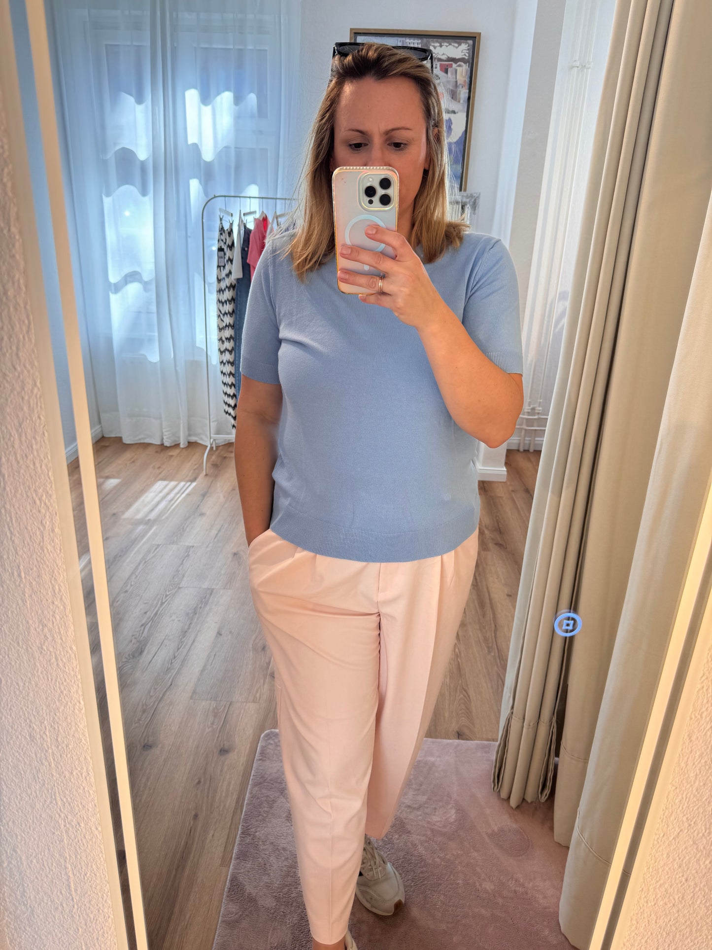 Smith&Soul Pullover mit Rundhals – 1/2 Ärmel & Viskose