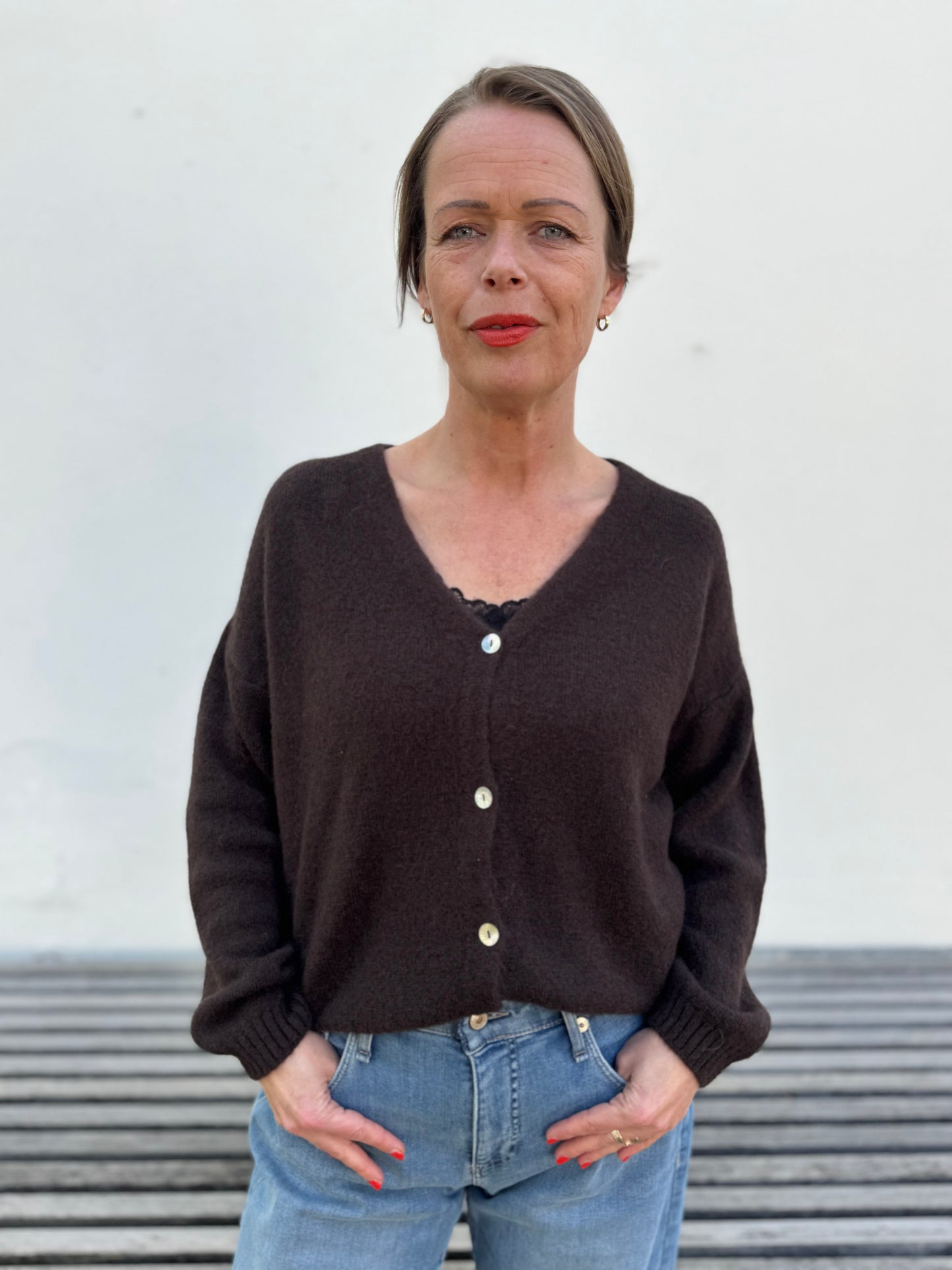 Strickjacke - cozy & smart