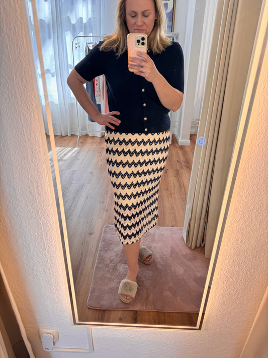 Smith&Soul Hingucker Rock mit Streifenmuster