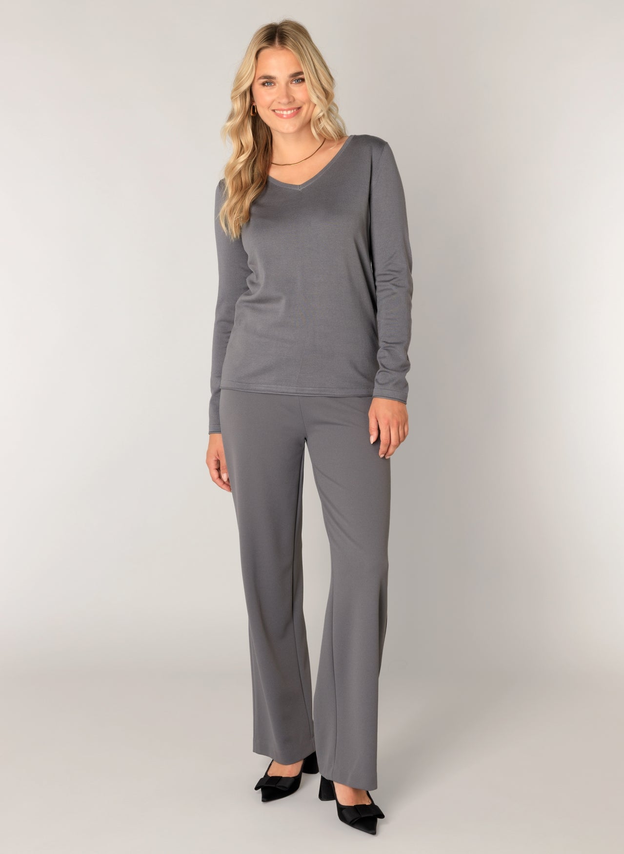 Base Level - Feinstrick Pullover „Yola“