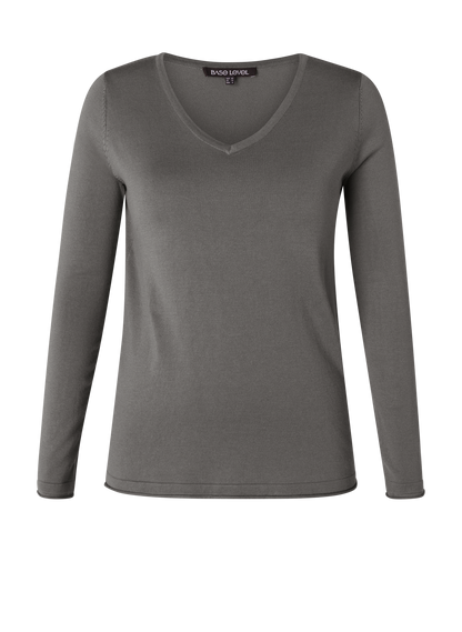 Base Level - Feinstrick Pullover „Yola“