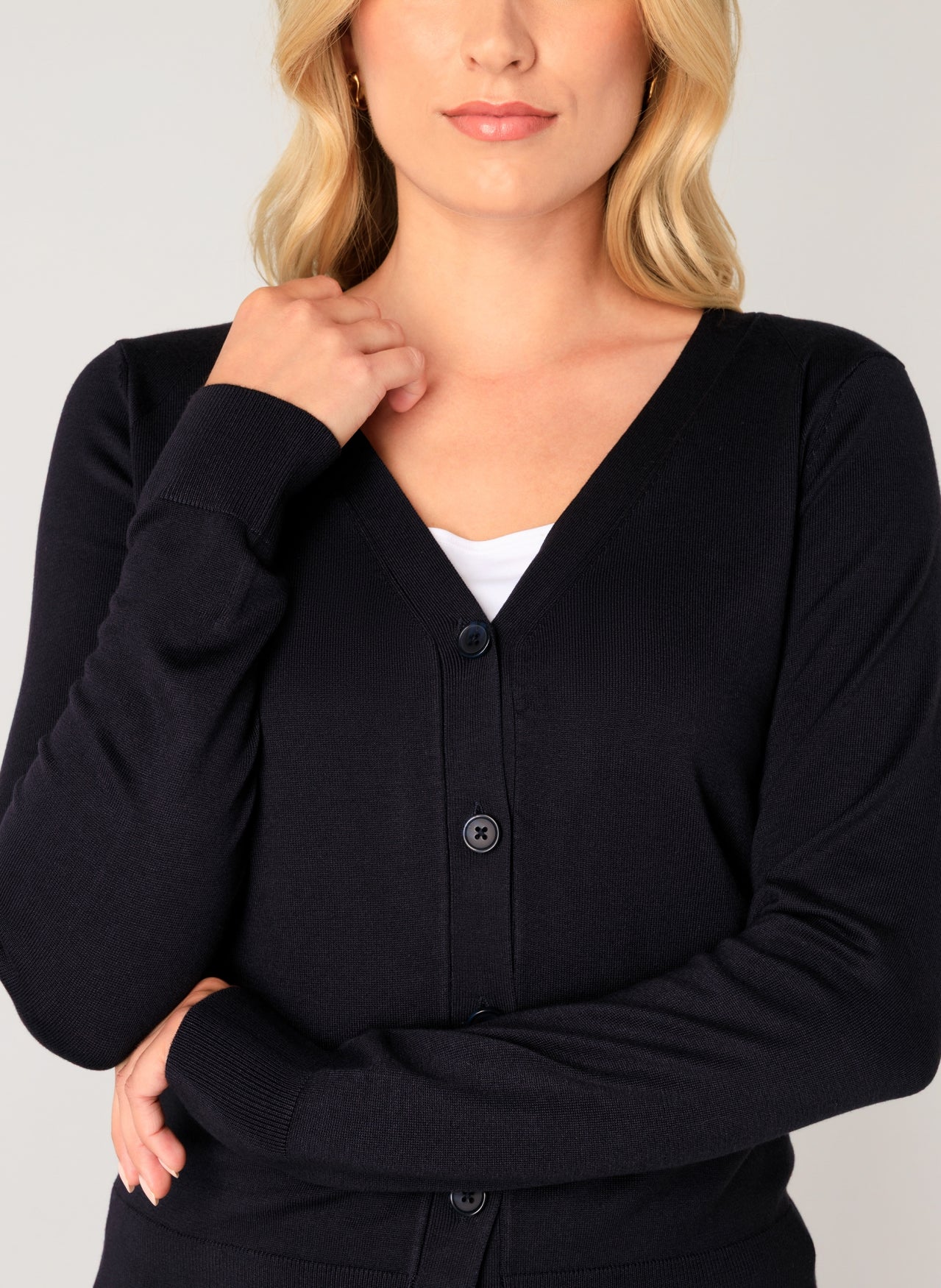 Base Level - Strickjacke „Yvon“