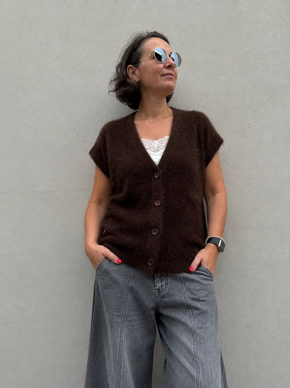 Red Button - Weste "Sleeveless Fuzzy"