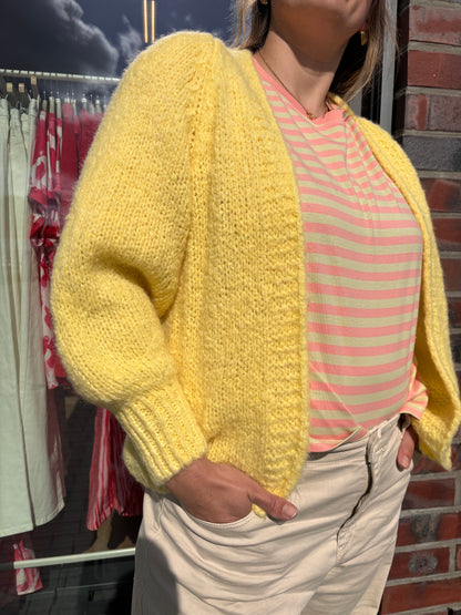 By Rosa - offene Strickjacke