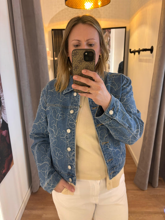 Red Button - besticke Denimjacke