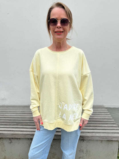 Smith&Soul Sweatshirt - mit Motivprint J'adore.....