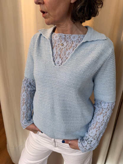 By Rosa - Spitzen T-Shirt