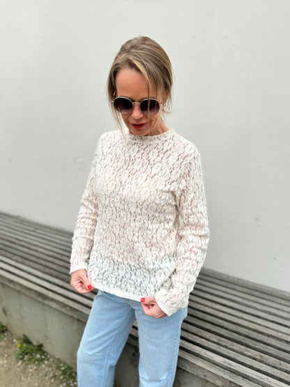 By Rosa - Spitzen T-Shirt