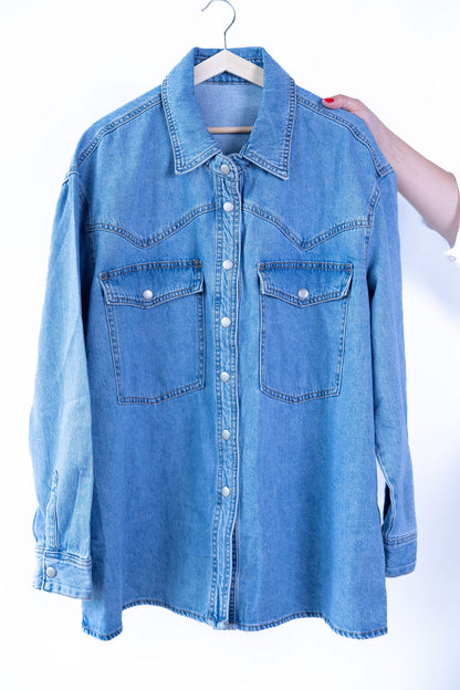By Rosa - Denim Overshirt