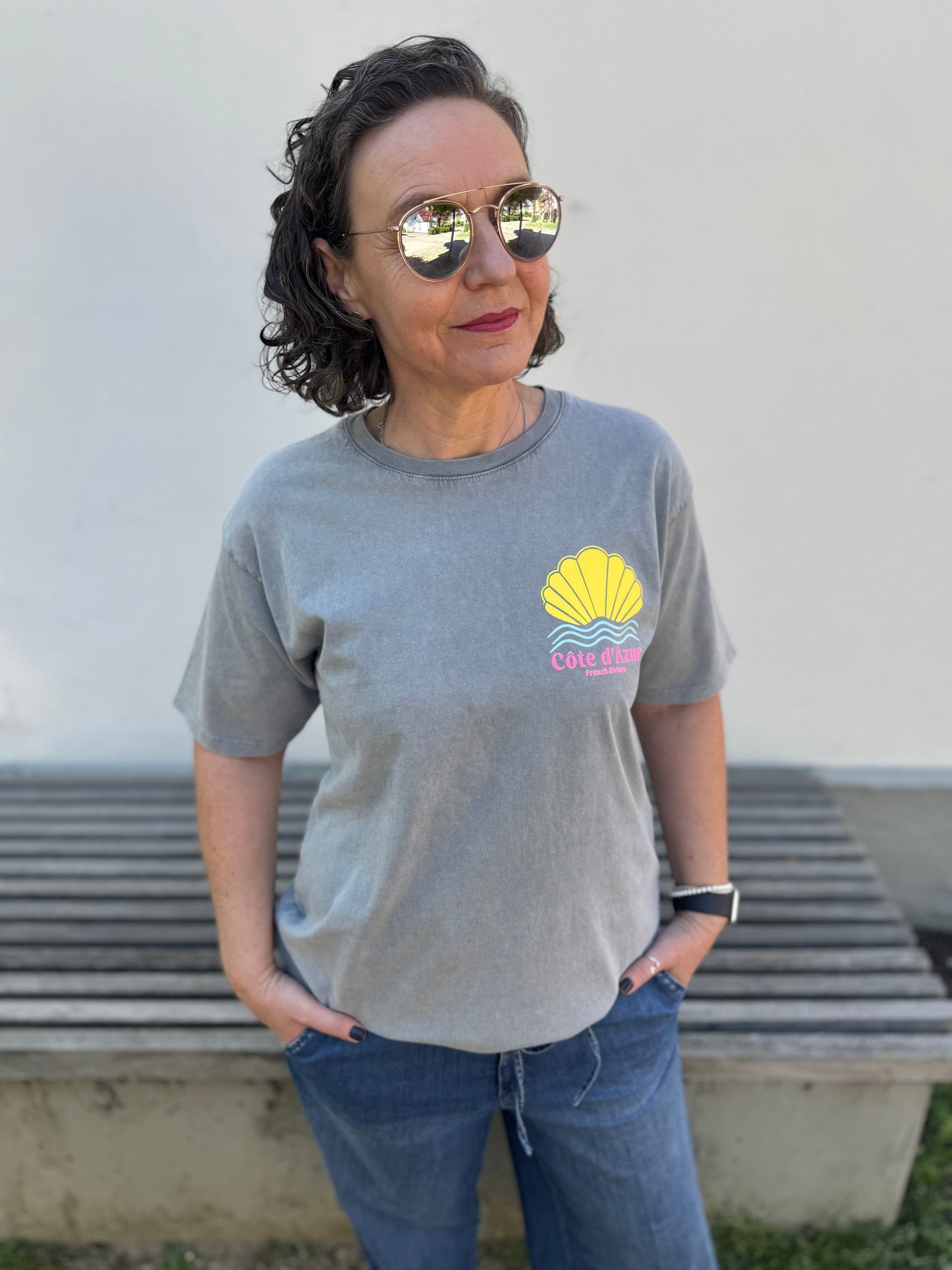 By Rosa - T-Shirt „Côte D‘Azur“