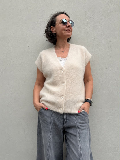 Red Button - Weste "Sleeveless Fuzzy"