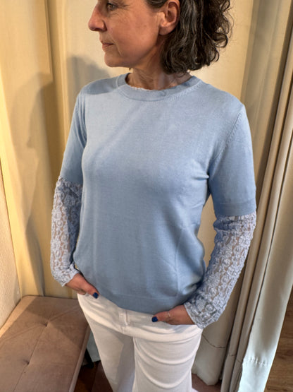 By Rosa - Spitzen T-Shirt