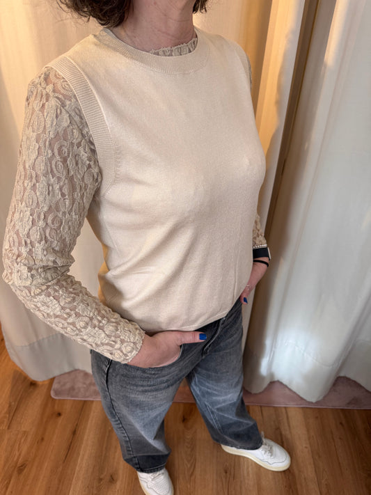 Yest Strickjacke - 1/2 Arm