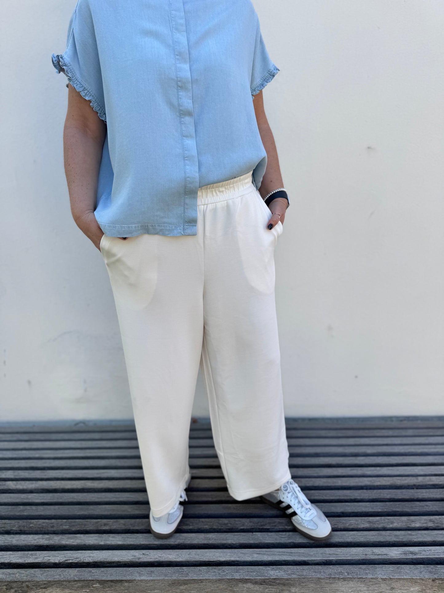 Smith&Soul - sportive Hose mit Bündchen