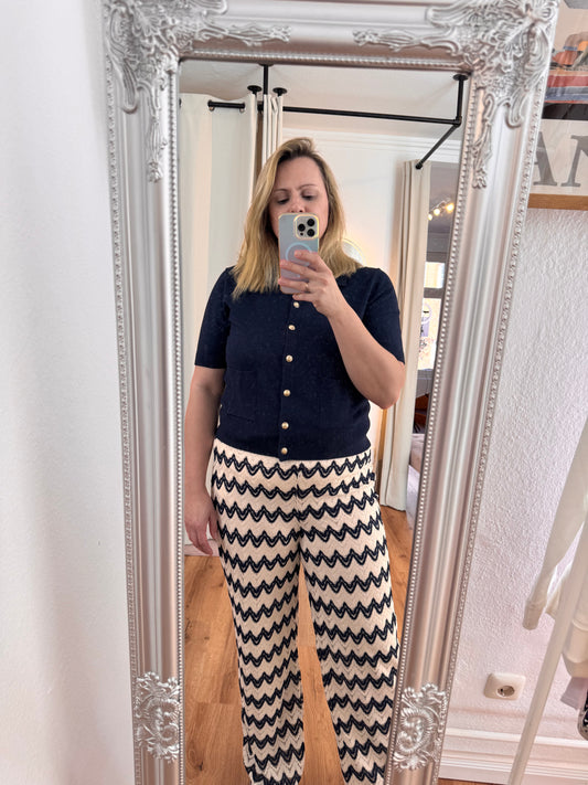 Yest Pullover mit Polokragen