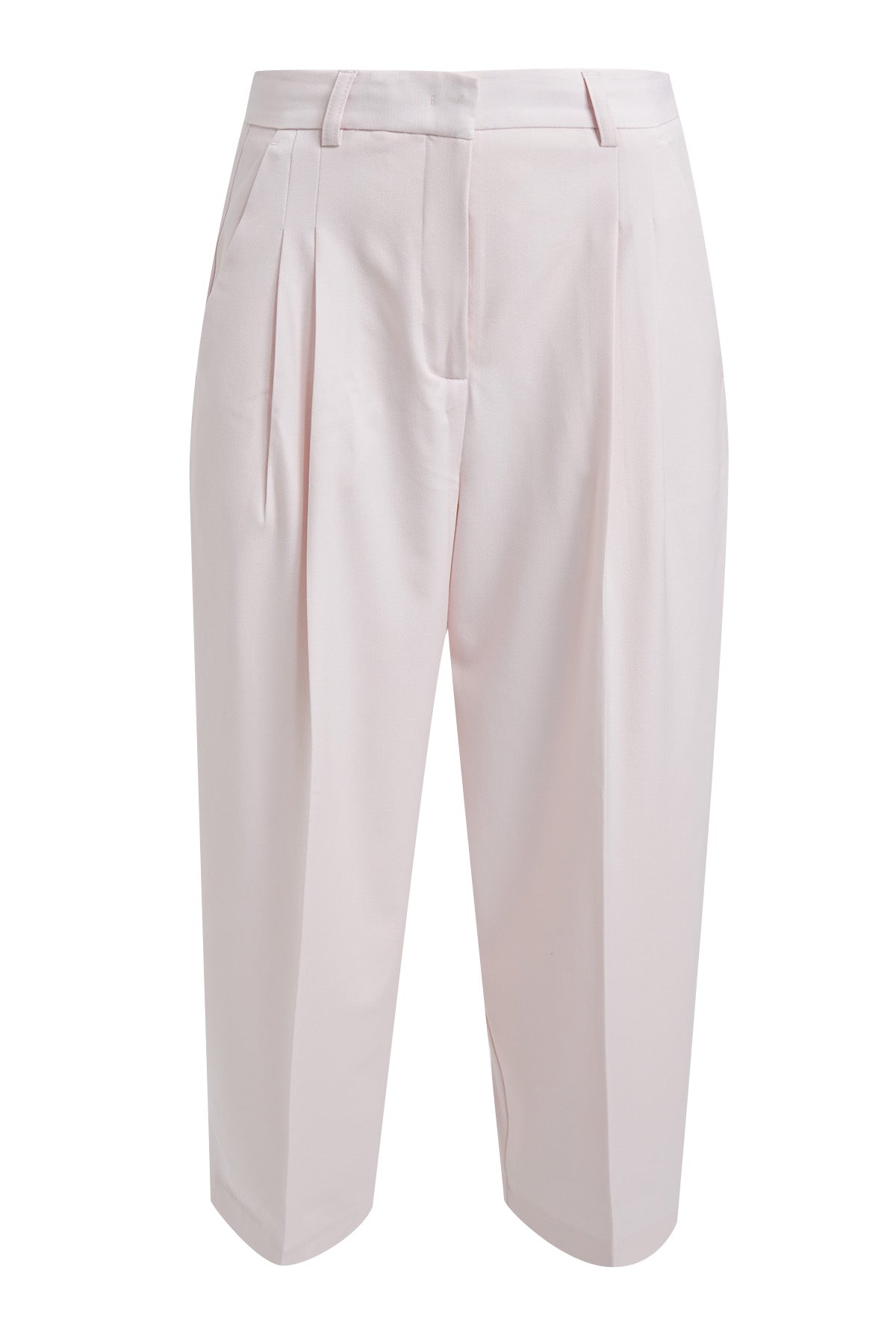 Smith&Soul Hose mit Bundfalte – verkürztes Bein & hoher Bund