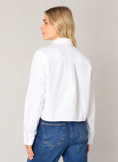 Cropped Hemdbluse „Bea“