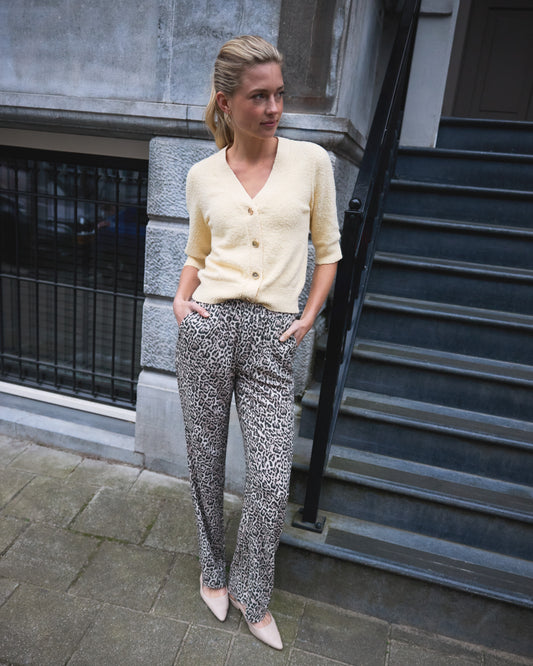 Red Button Strickjacke