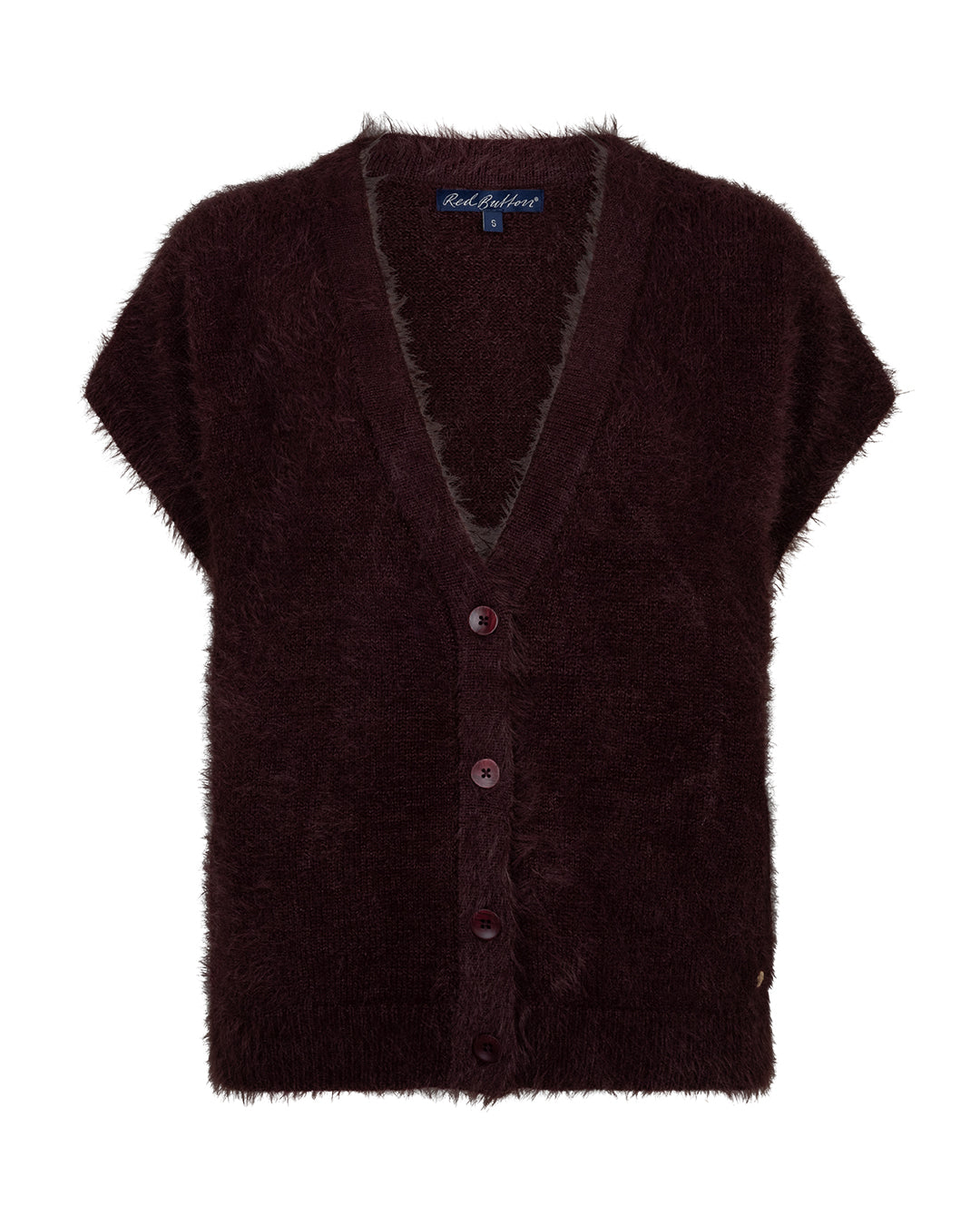 Red Button - Weste "Sleeveless Fuzzy"