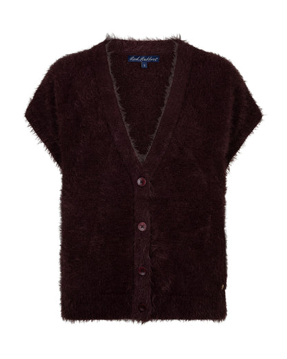 Red Button - Weste "Sleeveless Fuzzy"