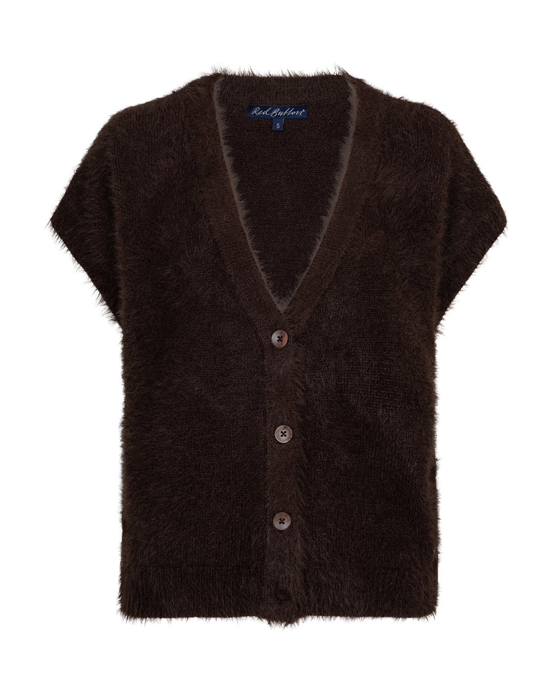 Red Button - Weste "Sleeveless Fuzzy"