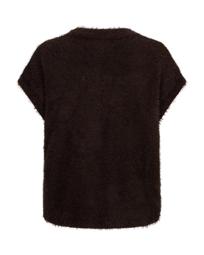 Red Button - Weste "Sleeveless Fuzzy"