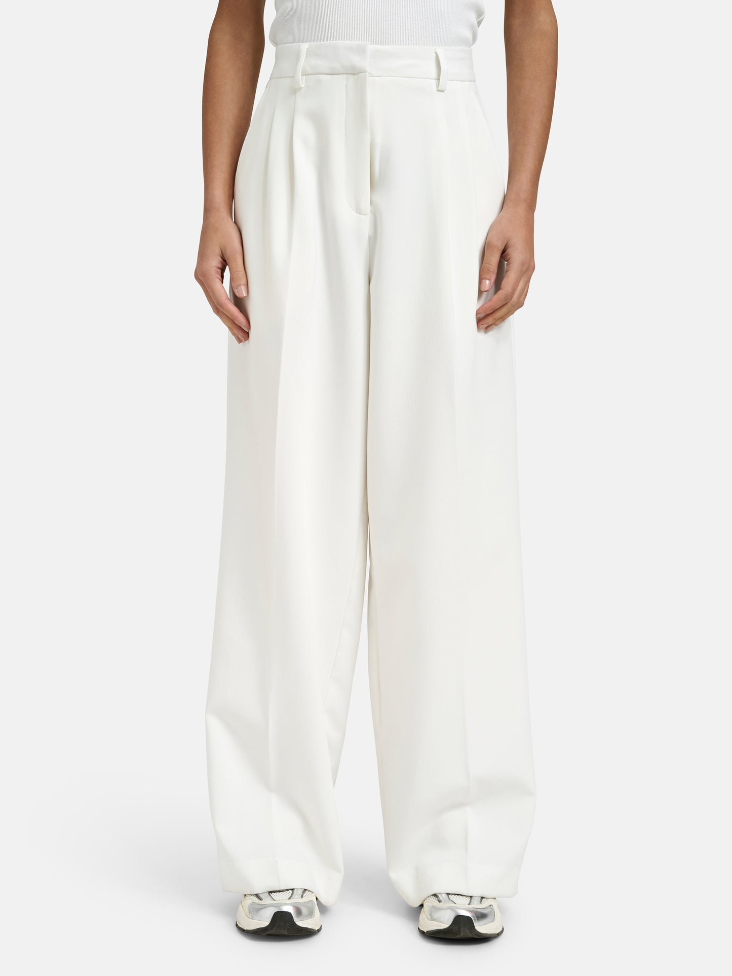 Smith&Soul Wide - Leg Hose mit Bundfalte