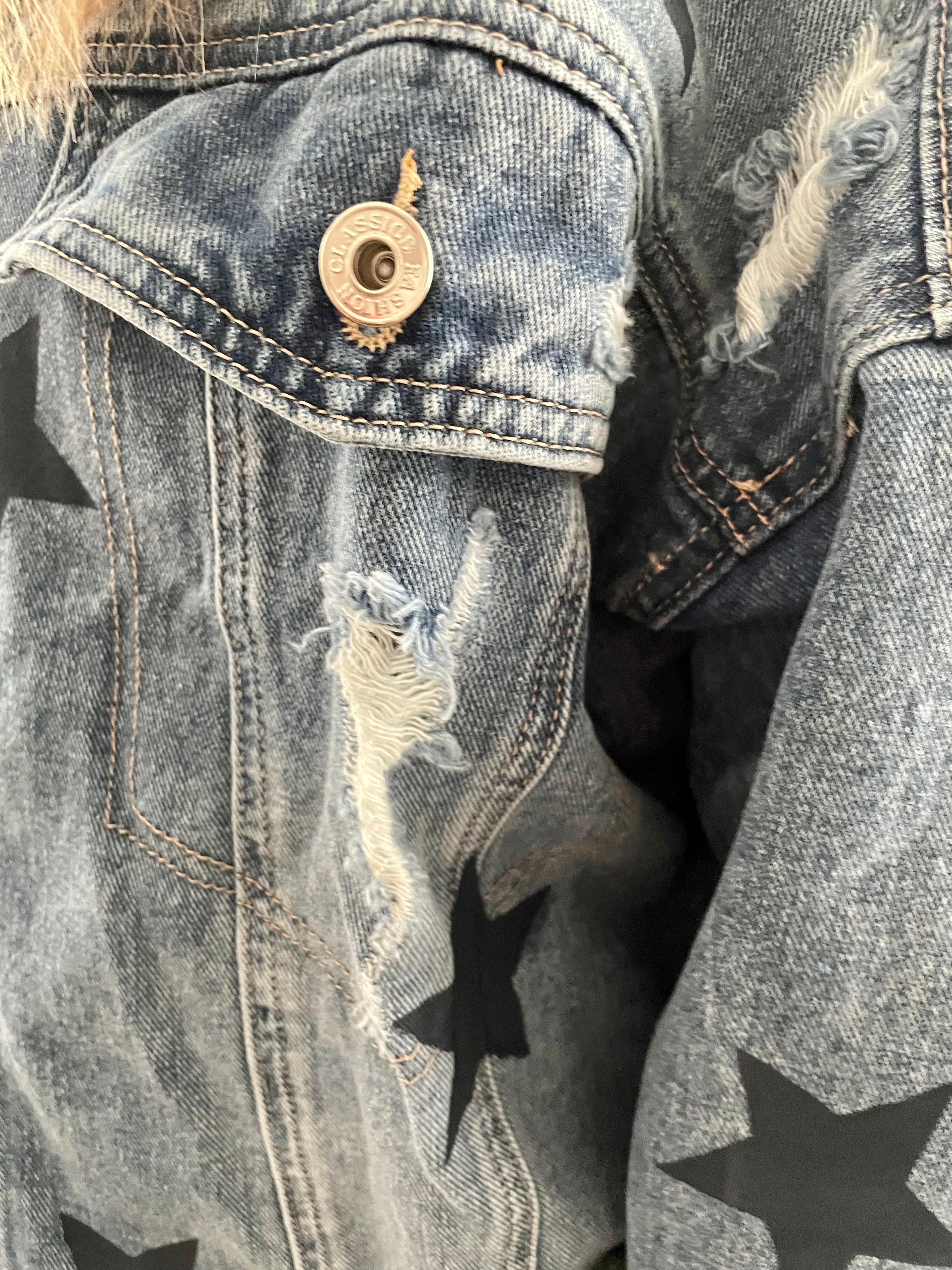 Denimjacke "Stars"