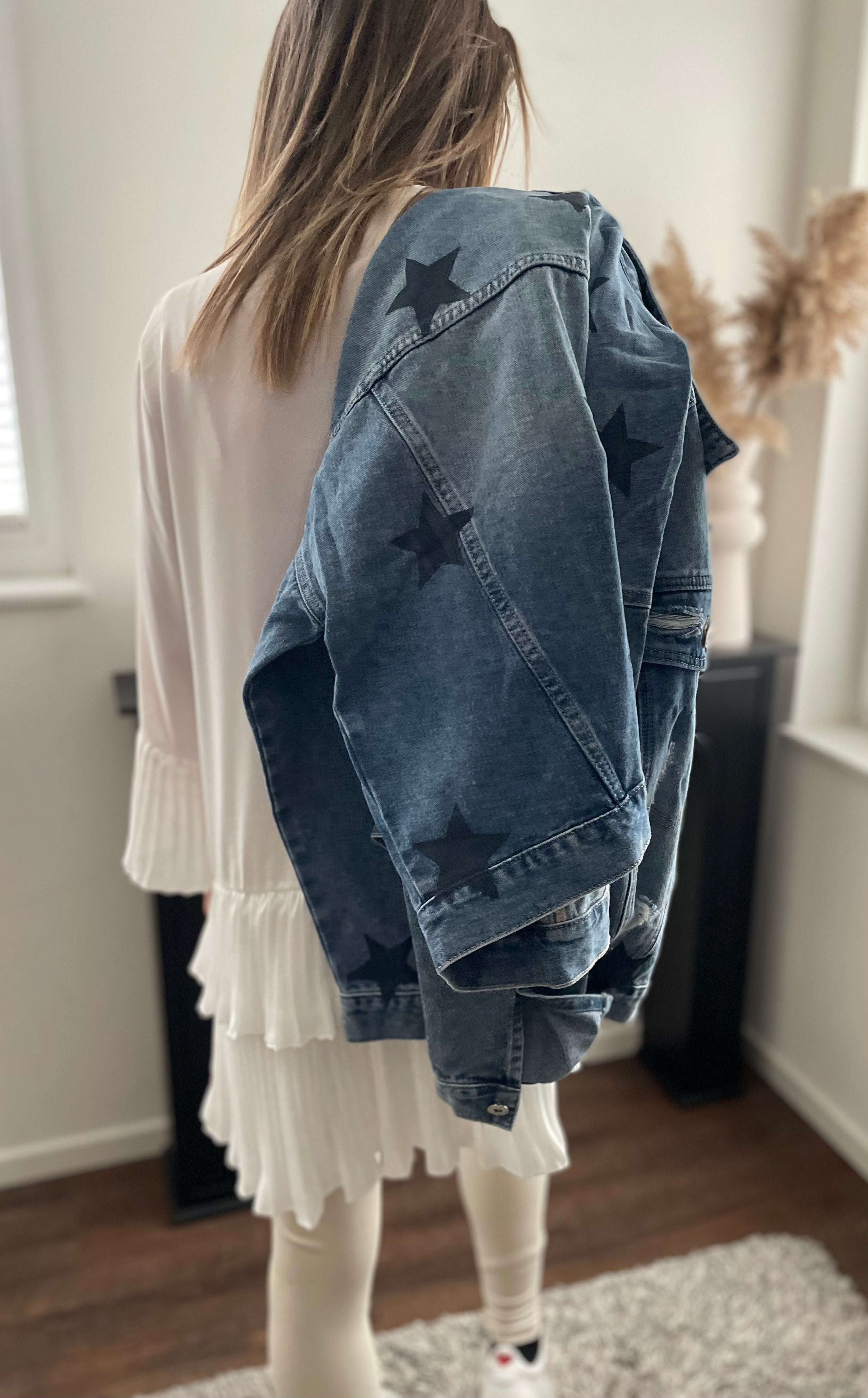 Denimjacke &quot;Stars&quot;